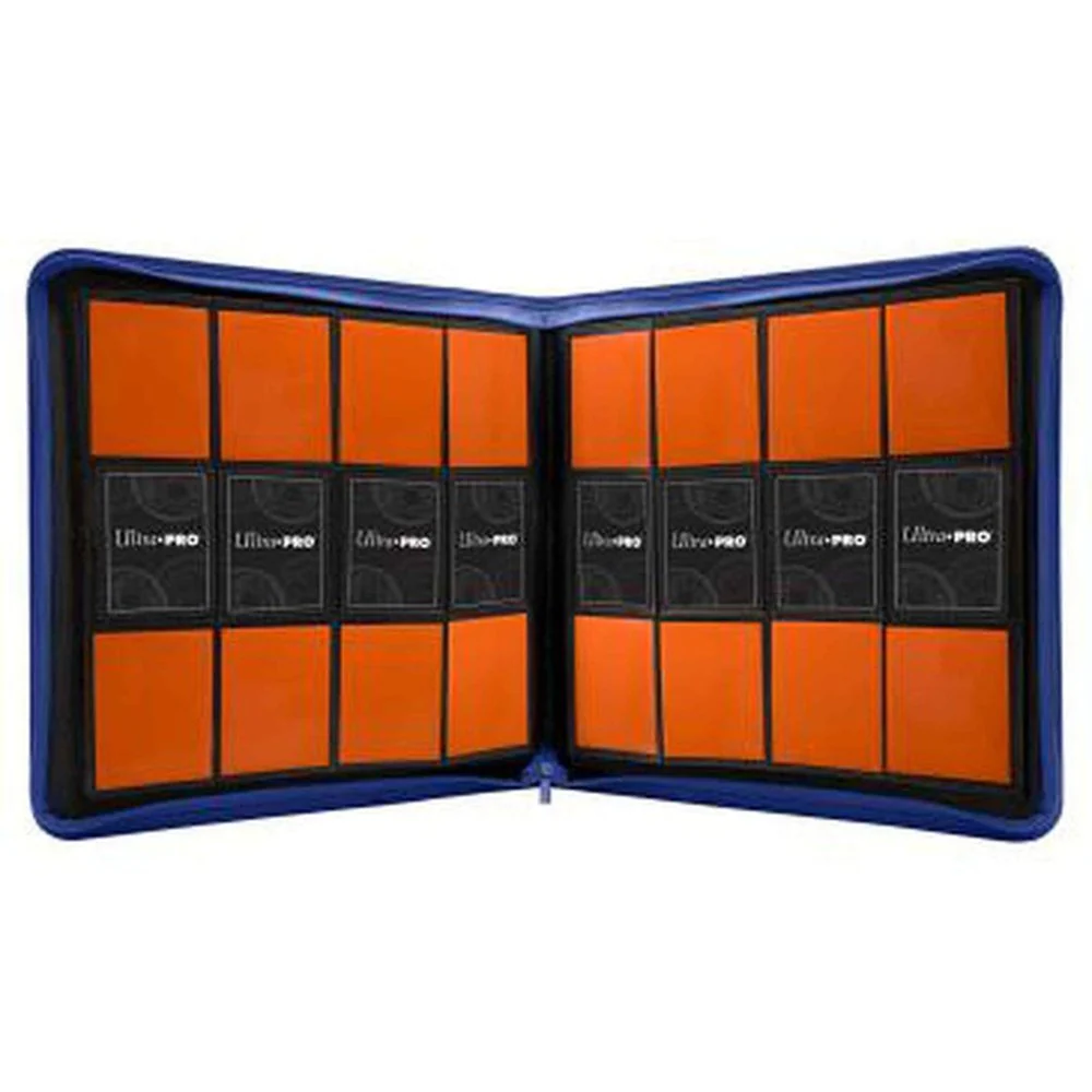 ULTRA PRO - 12-Pocket Zippered PRO-Binder - Blue - Image 2