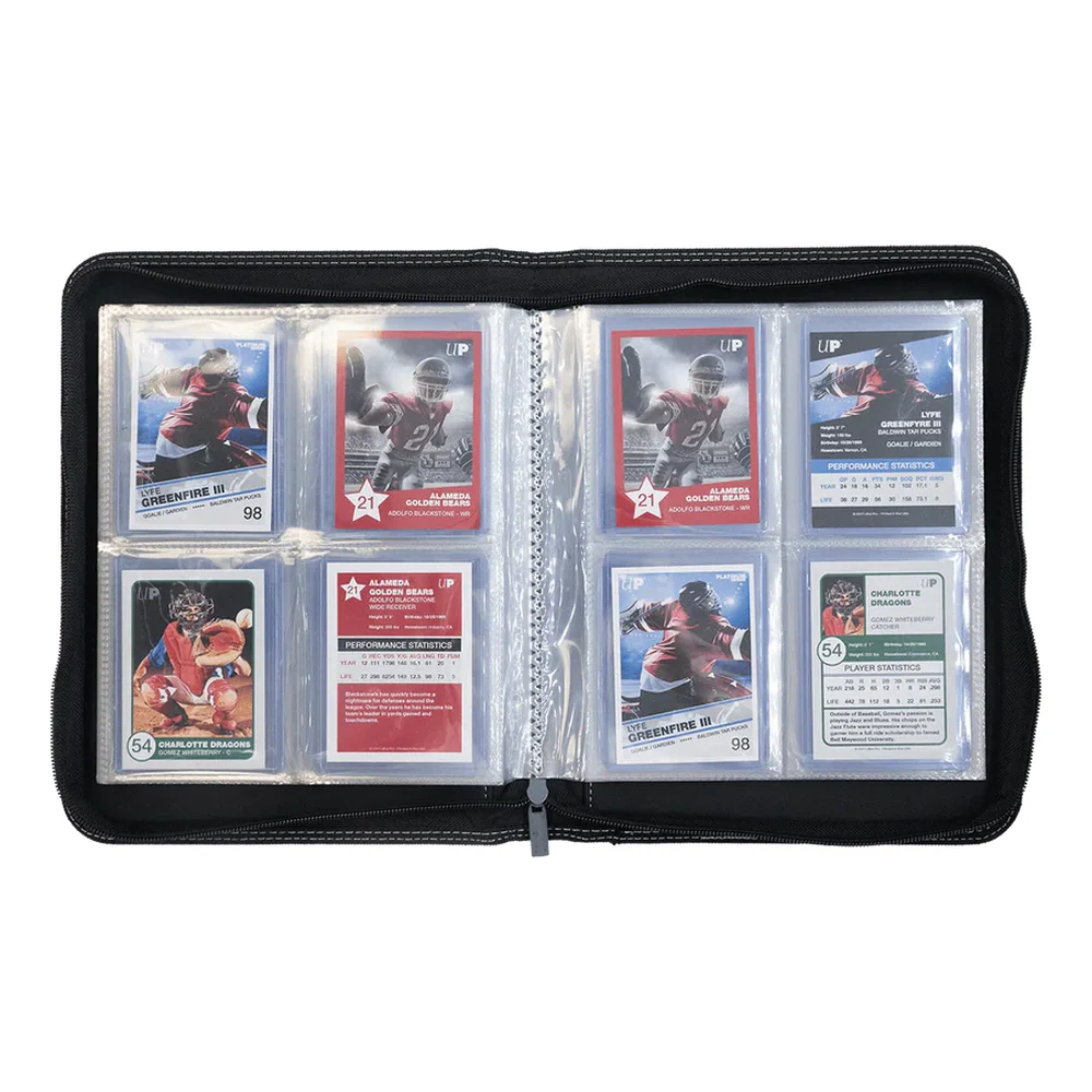 4-Pocket Toploader Zippered Premium PRO-Binder - Image 3
