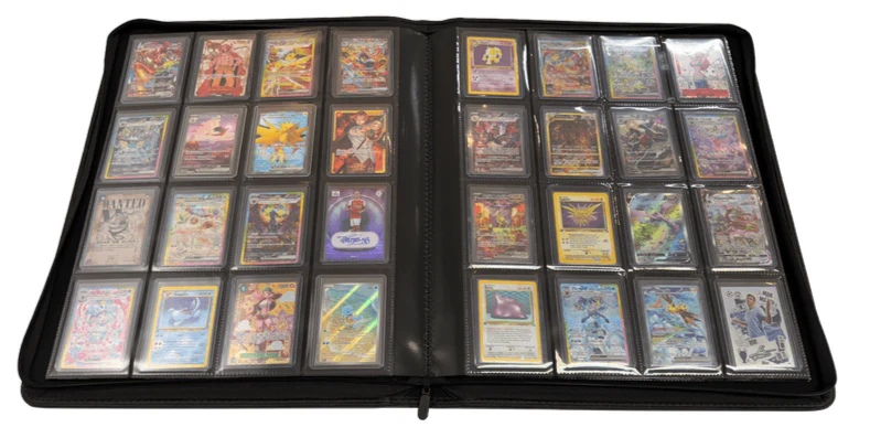 Cardcenter Top-Loader Binder 16 Pocket - 448 Lommer med glidelås - Image 2