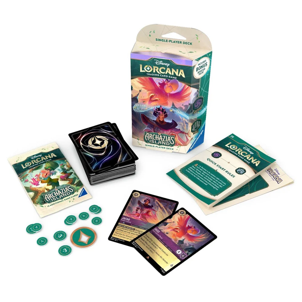 Disney Lorcana Archazias Island Starter Deck - Amethyst & Steel - Image 2