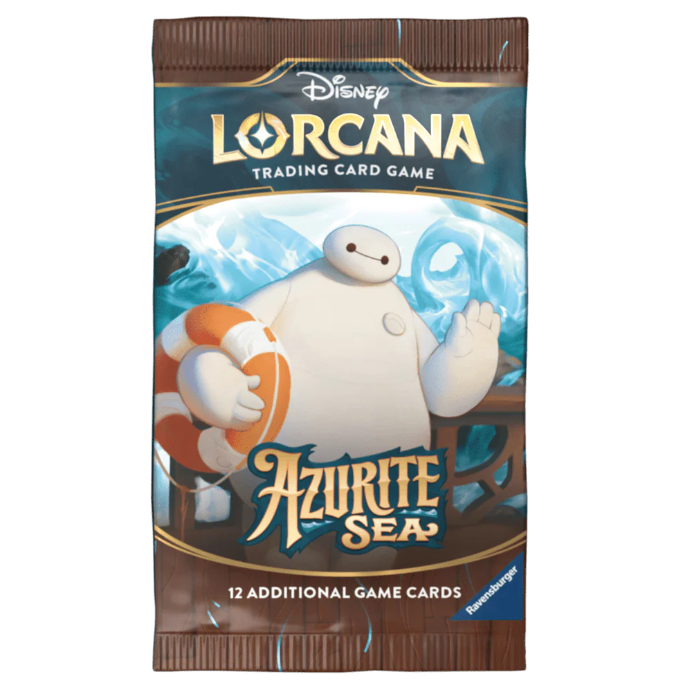 Disney Lorcana TCG Set 6 Azurite Sea Booster Pack - Image 2