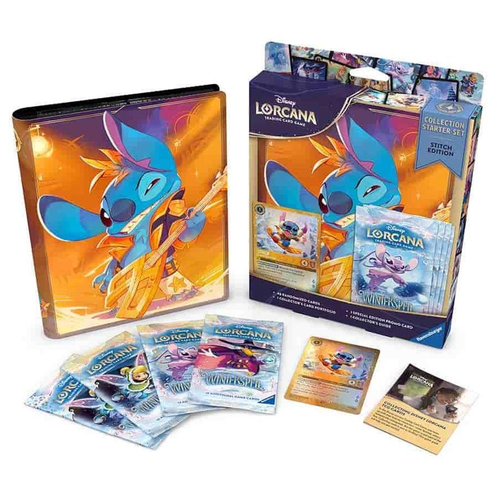Disney Lorcana Winterspell Stitch Collection Starter Set - Image 2
