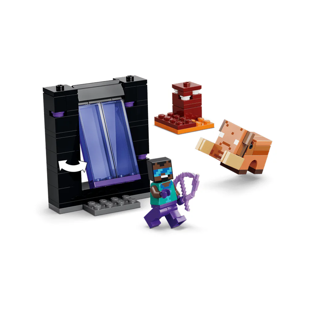 LEGO Minecraft Reise gjennom portalene til Nether & End - Image 4