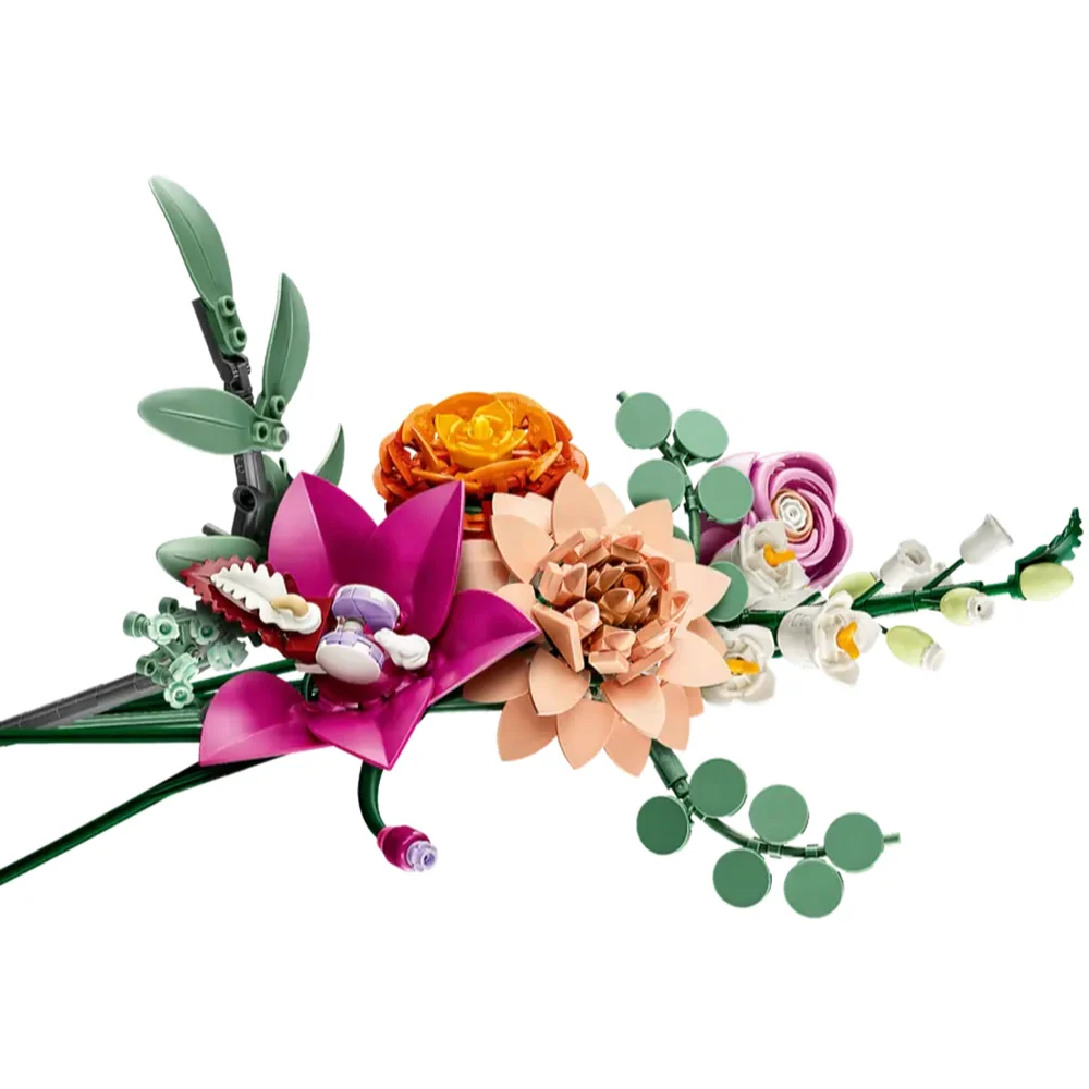 LEGO Vakker bukett med rosa blomster - Image 5