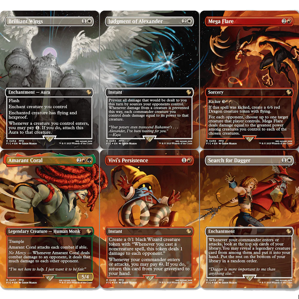 Magic The Gathering - Final Fantasy Scene Box - The Siege of Alexandria - Image 2
