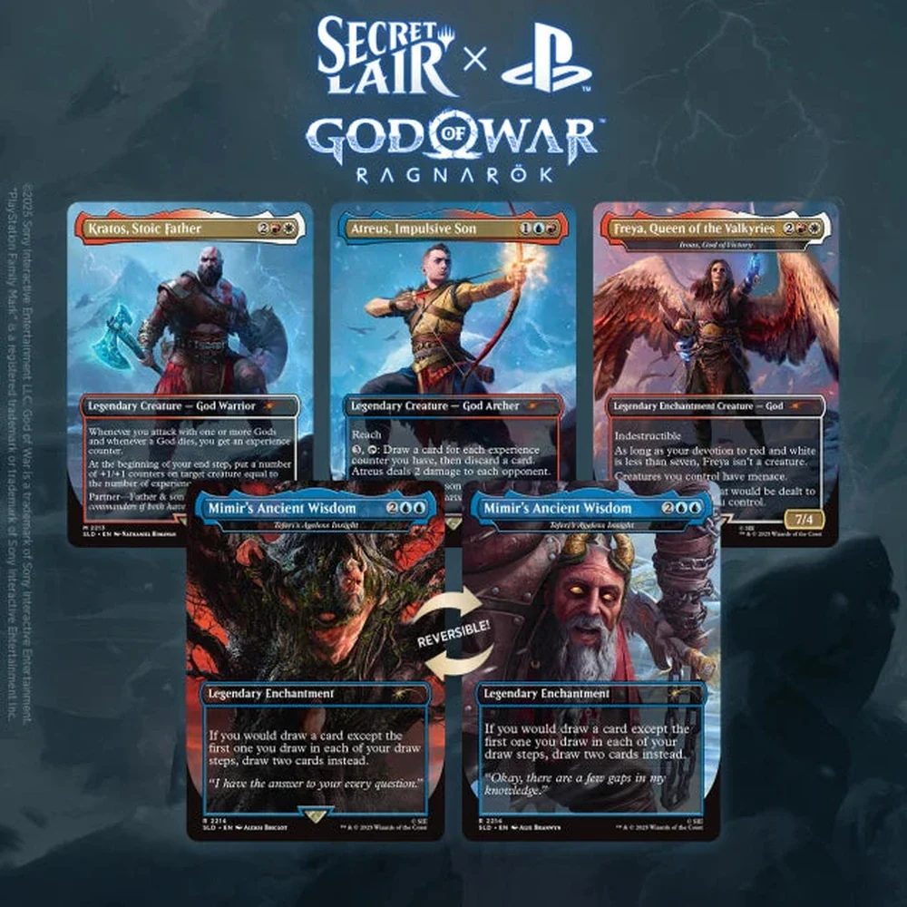 Magic: The Gathering - Secret Lair X God of War Norse - Image 2