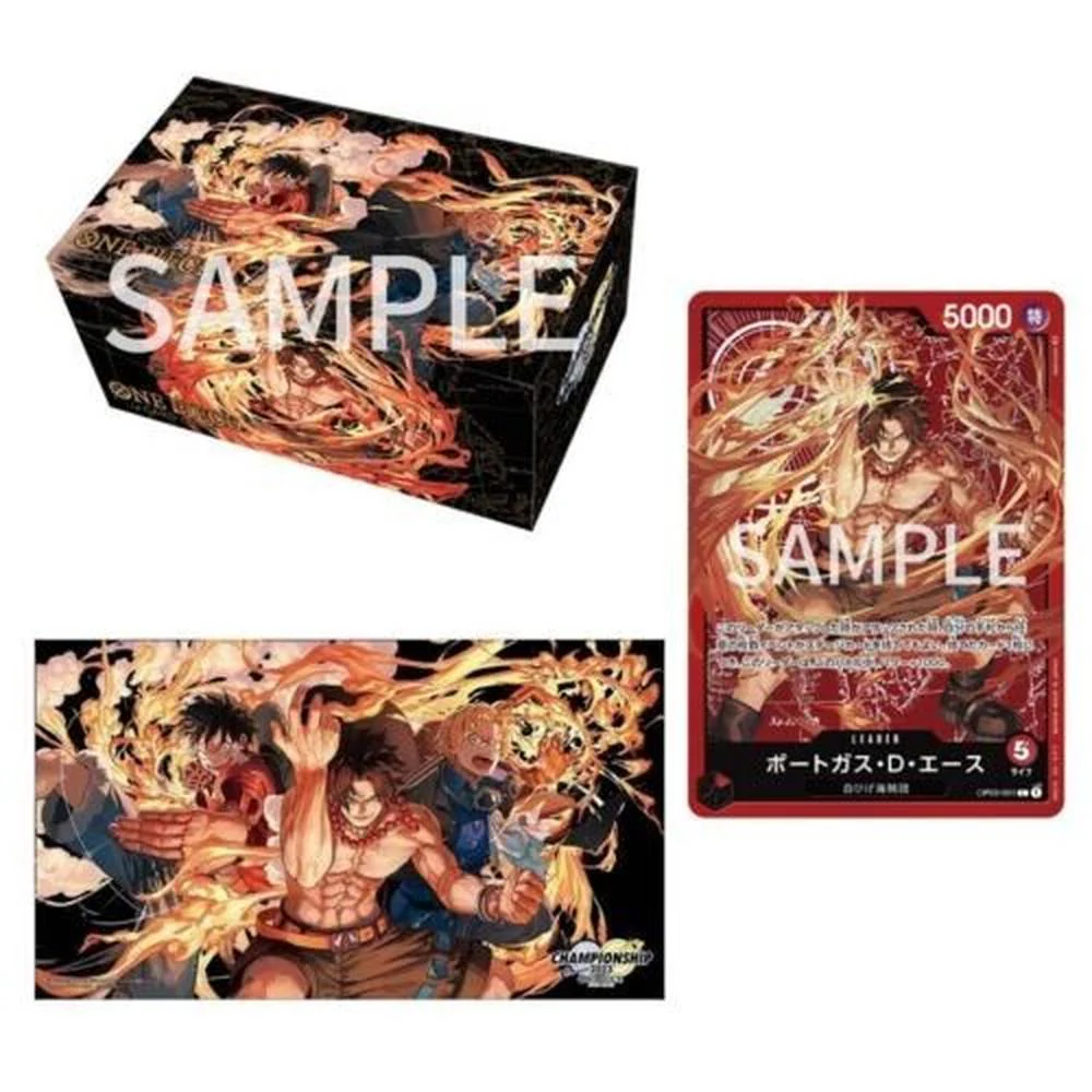 One Piece TCG Japansk Special Set - Ace / Sabo / Luffy - Image 2