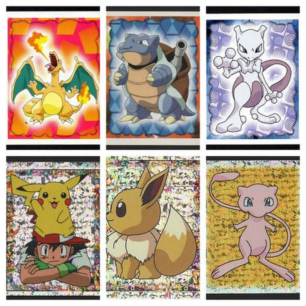 Pokemon Stickers fra år 1999 - Image 3