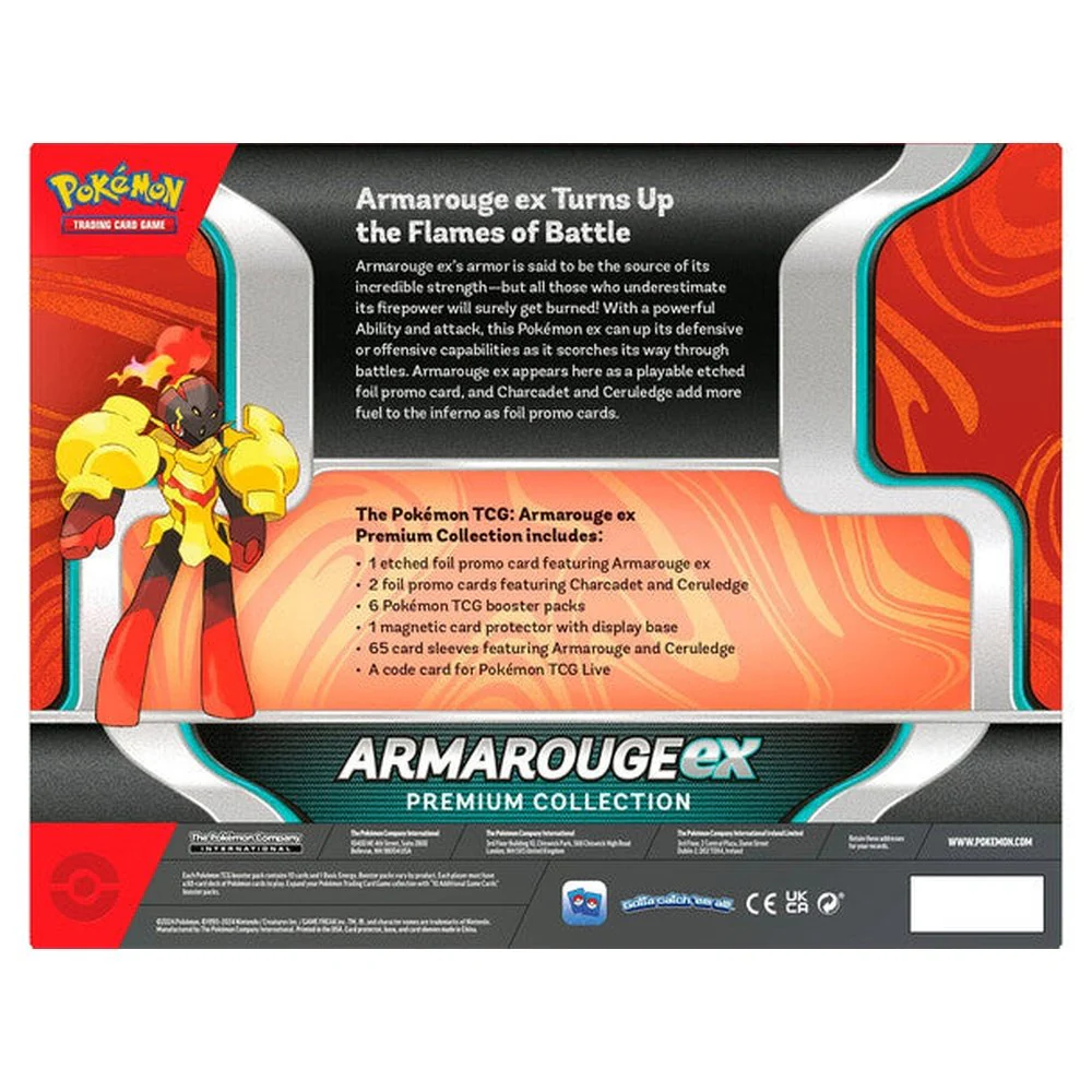 Pokemon Armarouge ex Premium Collection Box - Image 6