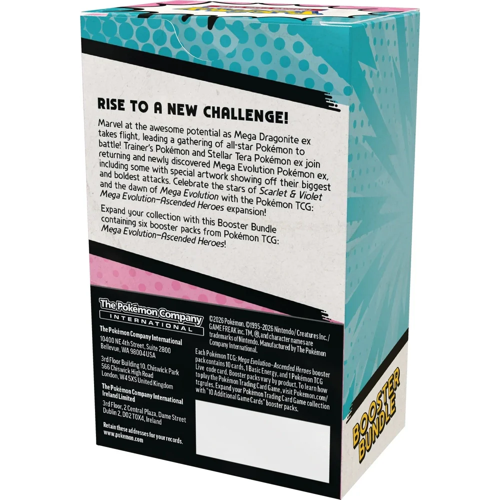Maks 1 per pers. Pokemon Ascended Heroes Booster Bundle - Image 3