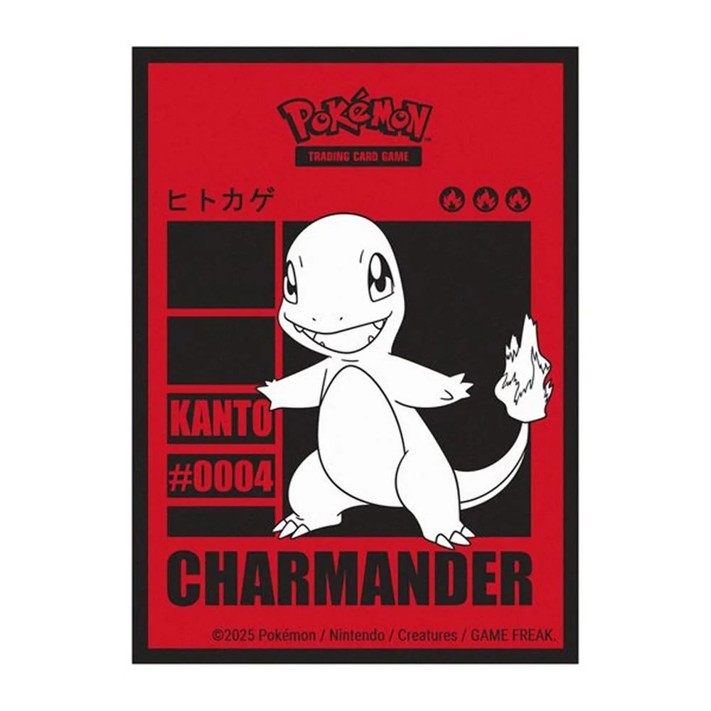 Pokemon Katakana Charmander Deck Sleeves - Image 2