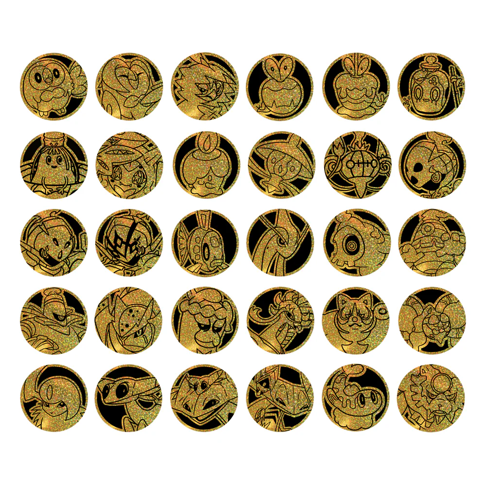 Pokemon Kinesisk Bright Fantasy Coin Set - Image 7