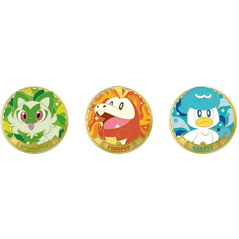 Pokemon Kinesisk Magnetic Coin Set Paldea - Image 4