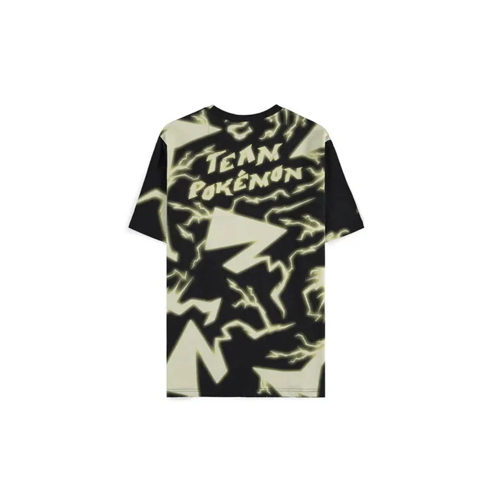 Pokemon - Pikachu Lightning Digital AOP Short Sleeved T-shirt - Small - Image 2