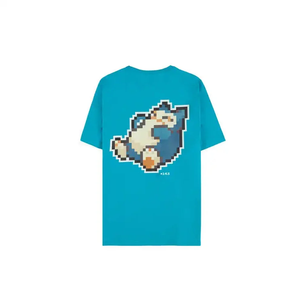 Pokemon - Pixel Snorlax - Men's T-Shirt - Large - Image 2