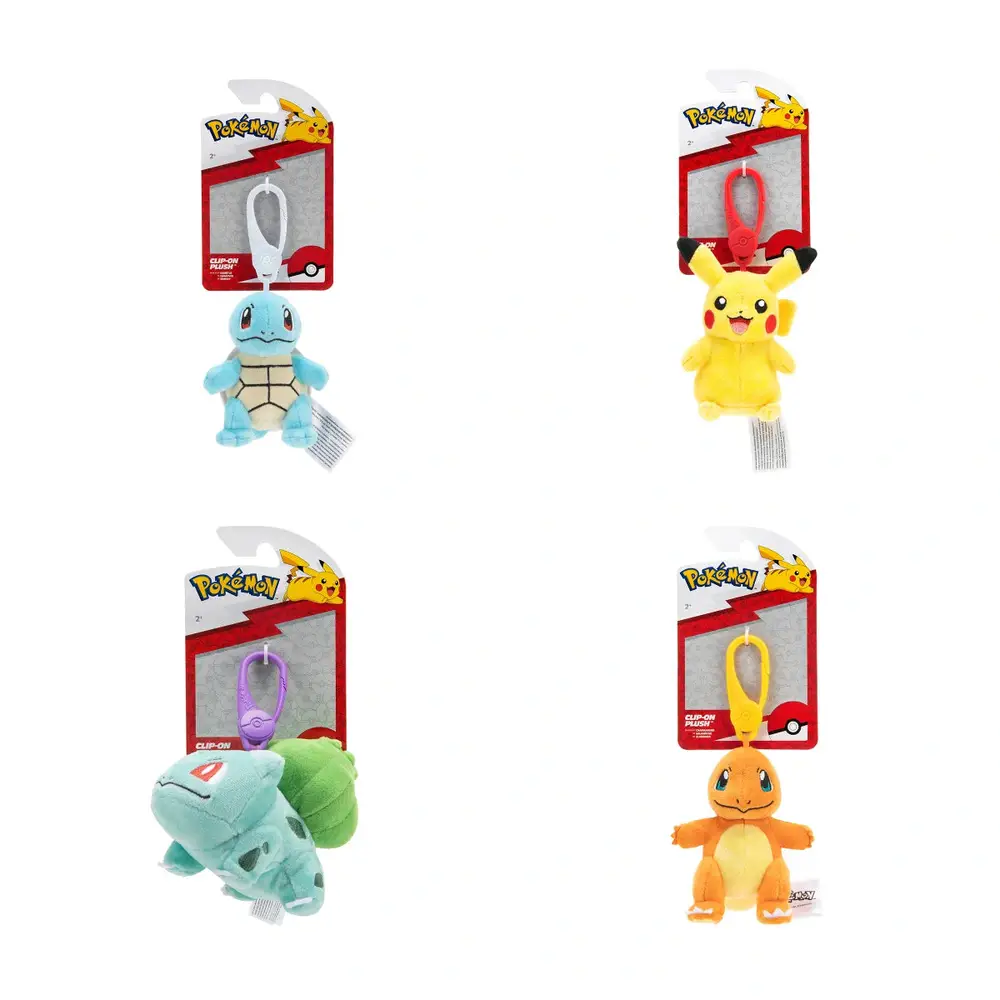 Pokemon Plush Clip On 10 Cm Squirtle - Image 2