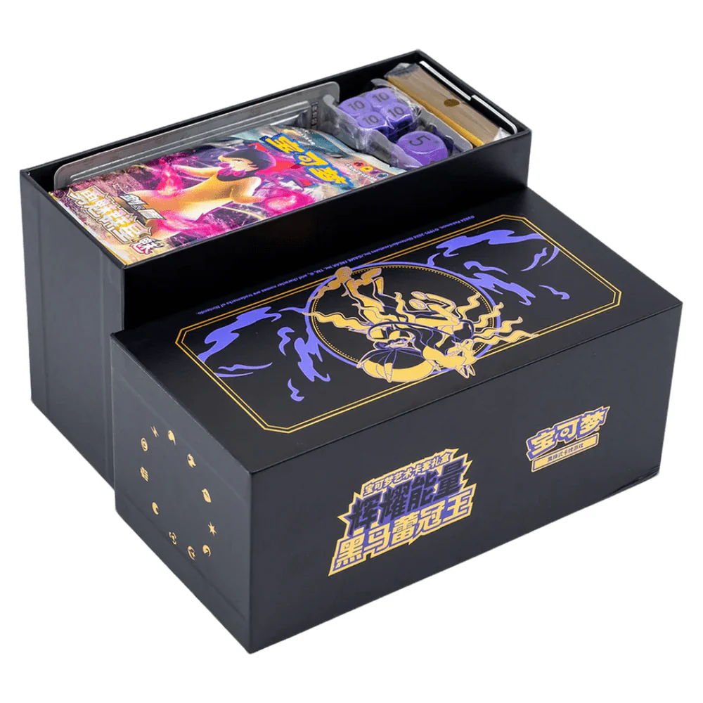 Pokemon Shadow Rider Calyrex Black Gold Elite Trainer Box Kinesisk - Image 3