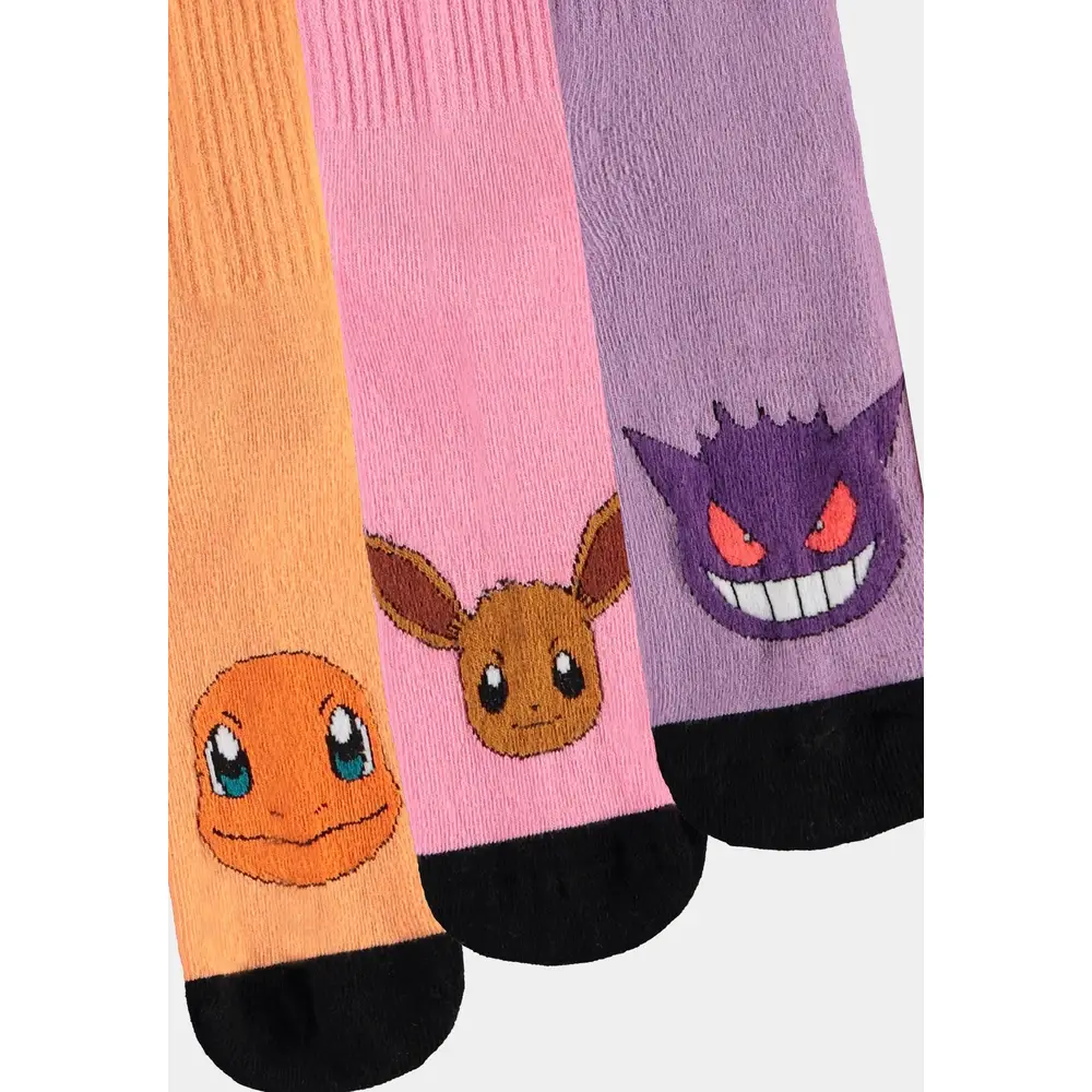 Pokémon - Sport Socks (3 Pack) - 39/42 - Image 2