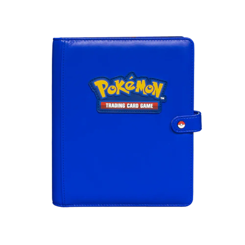 Premium Blue 4-Pocket Snap Binder for Pokemon - Image 4