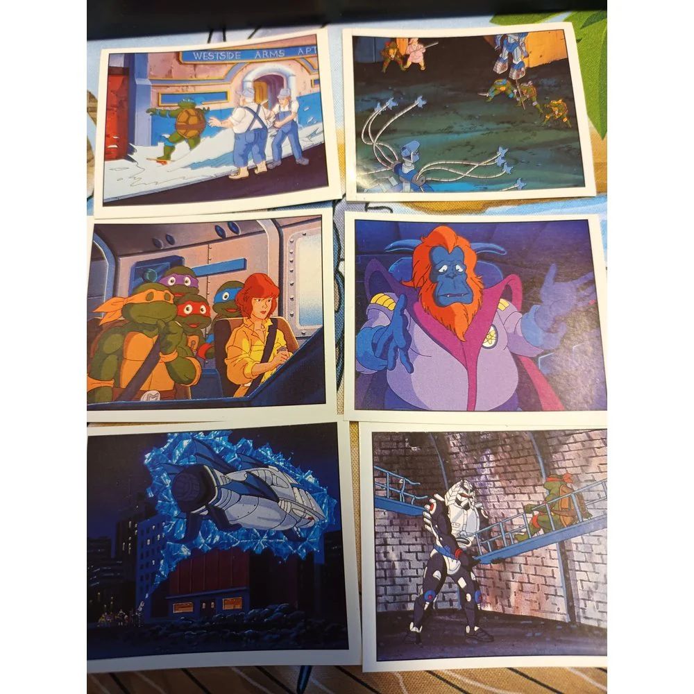 Teenage Mutant Ninja Turtles Stickers fra år 1995 - Image 3