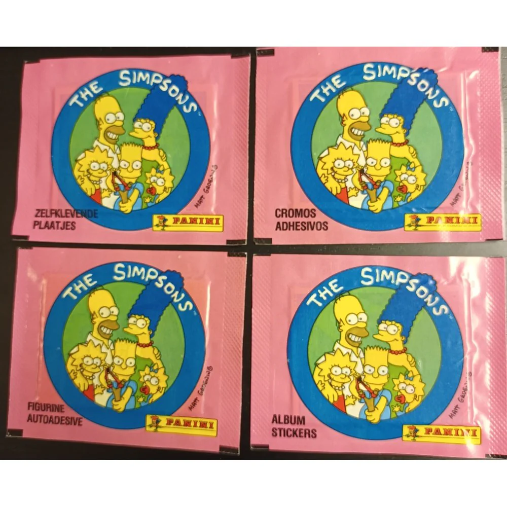 The Simpsons Panini Stickers fra år 1991 - Image 3