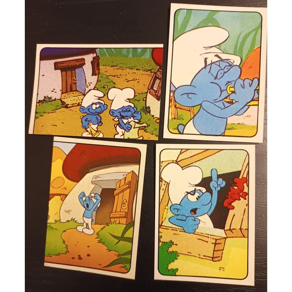 The Smurfs Panini Stickers fra år 1982 - Image 2