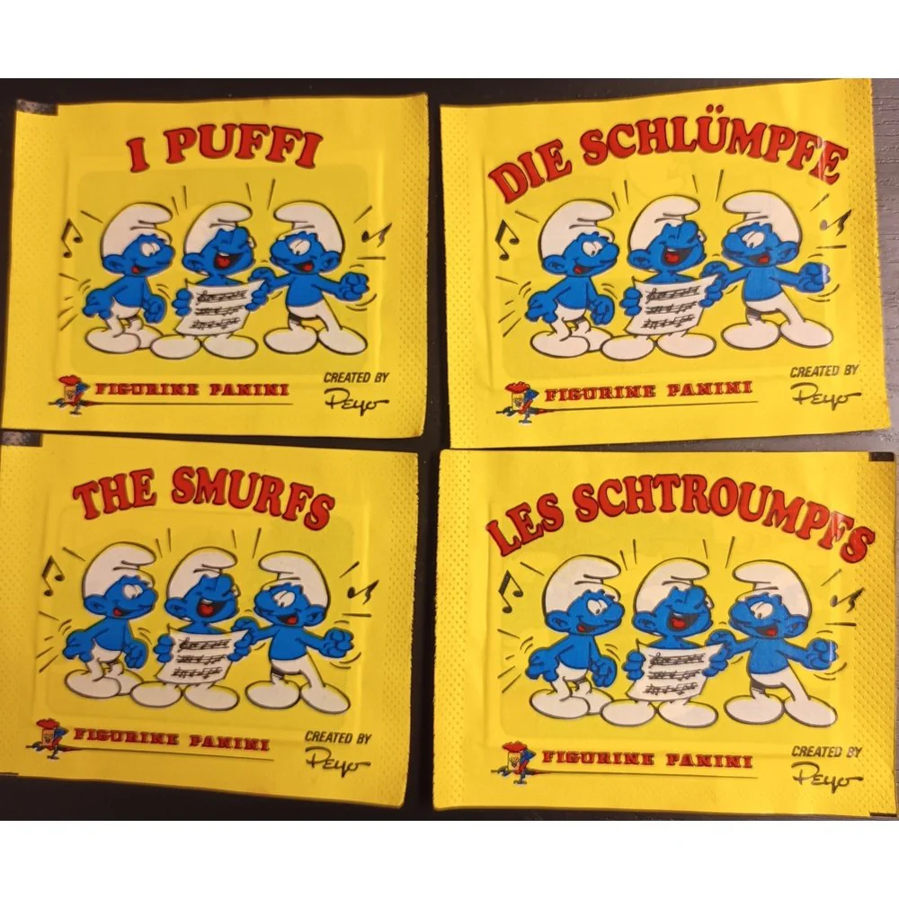 The Smurfs Panini Stickers fra år 1982 - Image 3