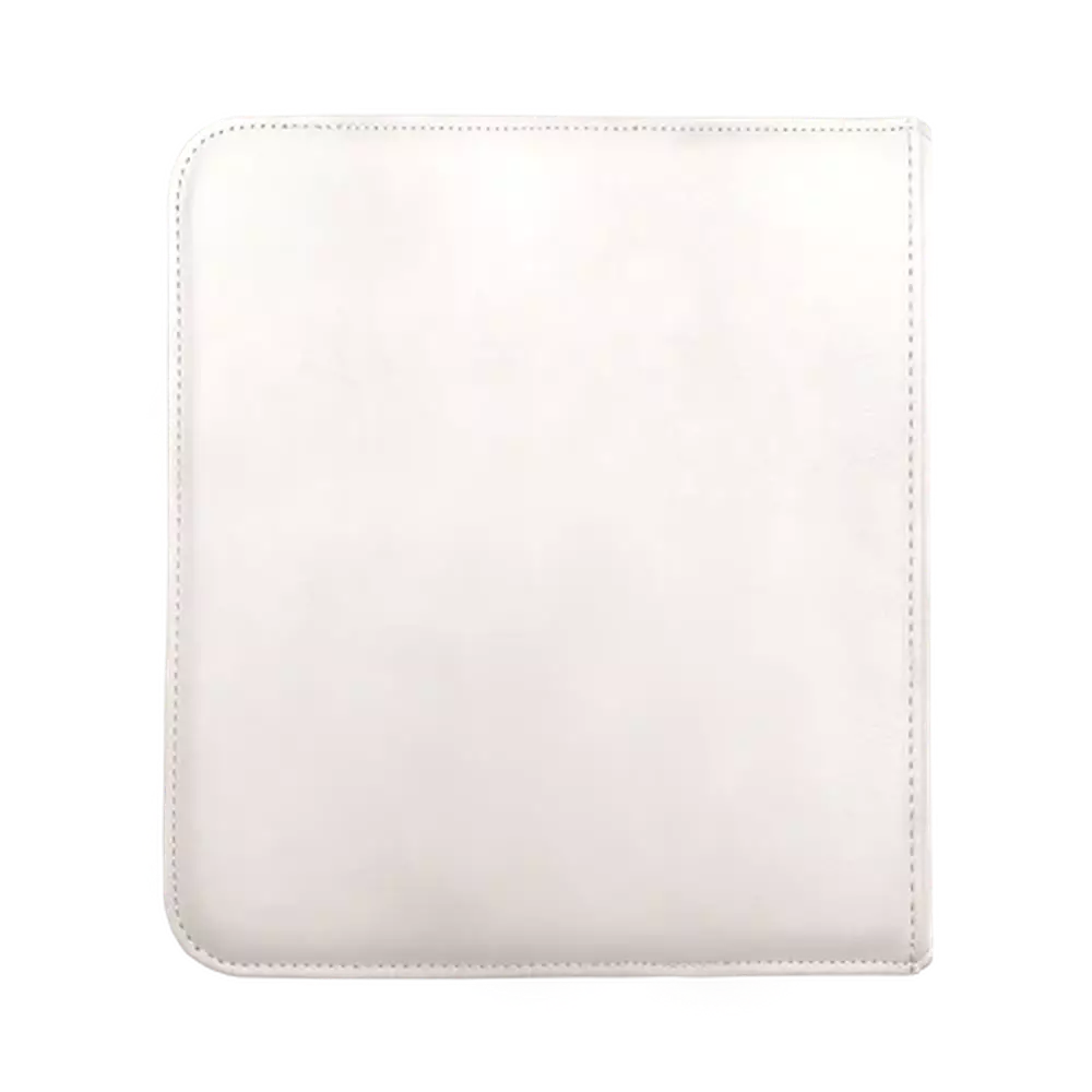 ULTRA PRO - 12-Pocket Zippered PRO-Binder - White - Image 3